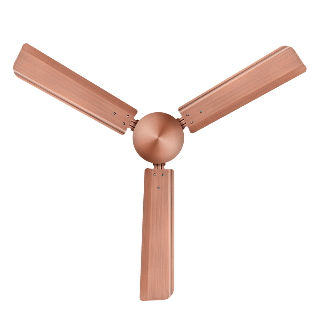 Brushed Copper Fan