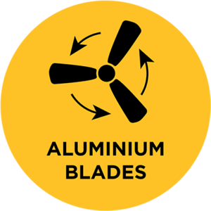 aluminium blades